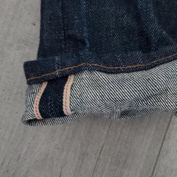 Naked & Famous Super Skinny Guy Dirty Fade Selvedge Size 30 Men Jeans - Picture 8 of 9